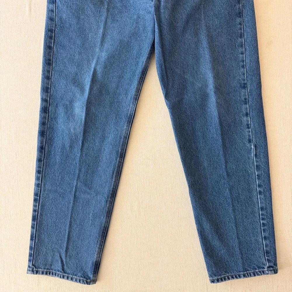 Carhartt B17 DST Relaxed Fit Jeans Mens 38x32 Blue Dark Stone Denim Workwear